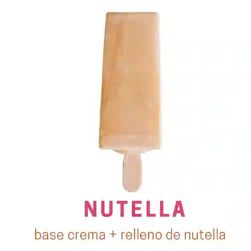 Paleta Nutella Rellena de Nutella