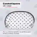 Cosmetiquera en Forma de Concha en Malla de Corazones Miniso