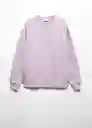 Sudadera Studio Lavanda Talla 21 Niñas Mango