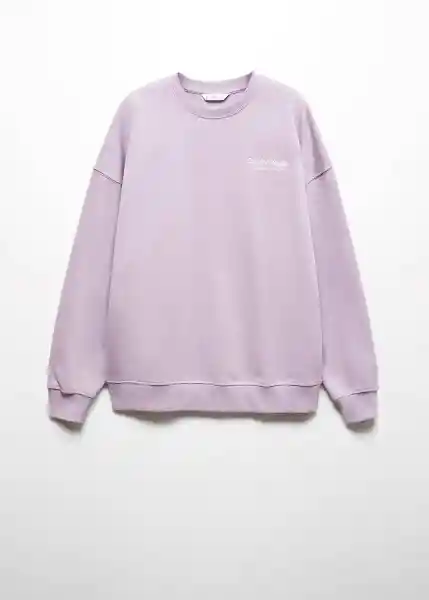 Sudadera Studio Lavanda Talla 21 Niñas Mango