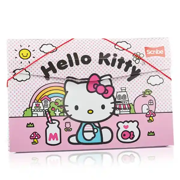 Scribe Carpeta Fuelle Plástica Melody Kitty