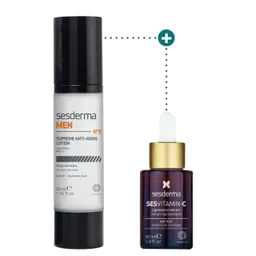 Sesderma Kit Sérum Sesvitamin-C Gratis Men Antiaging + Loción