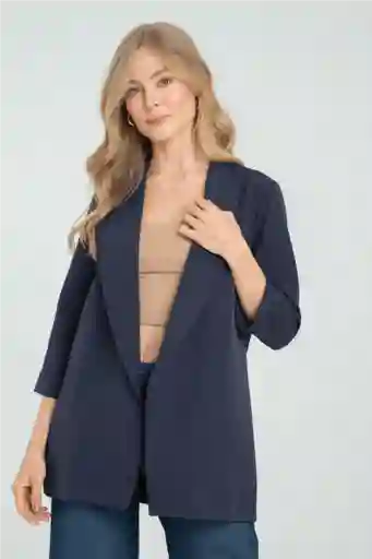 Blazer Ginebra Color Azul Puro Talla M Ragged