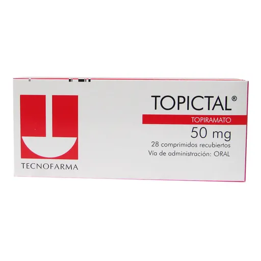 Topictal Anticonvulsivo en Comprimidos Recubiertos