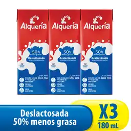 Alquería Leche Deslactosada Semidescremada Pack