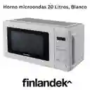 Finlandek Horno Microondas De 20L Blanco