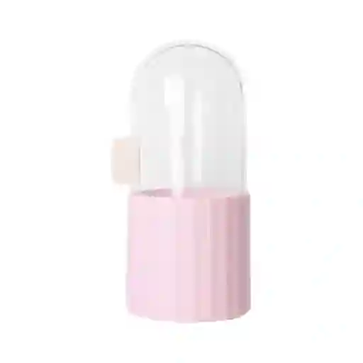 Soporte Para Brochas de Maquillaje SIn Polvo Rosa Miniso