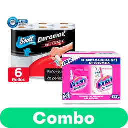 Combo Vanish + Toallas Duramax