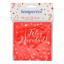 Servilletas Pequena Navidad Brillan Sempertex 7703340034249