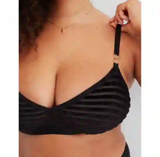 Bralette Negro Suave y Fácil Medium American Eagle