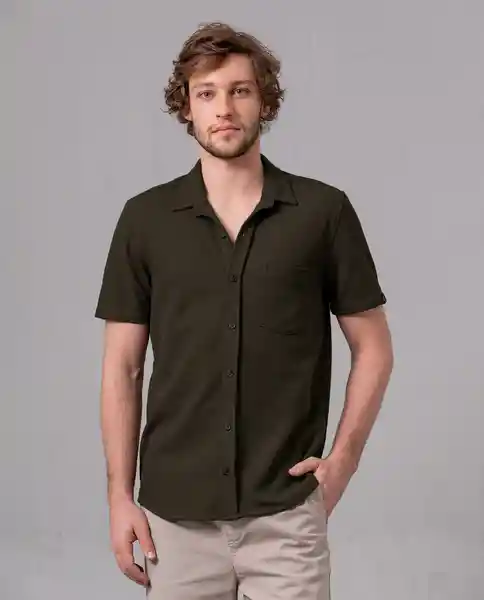 Camisa Hombre Verde Pino Oscuro Talla XL 88950 Rifle