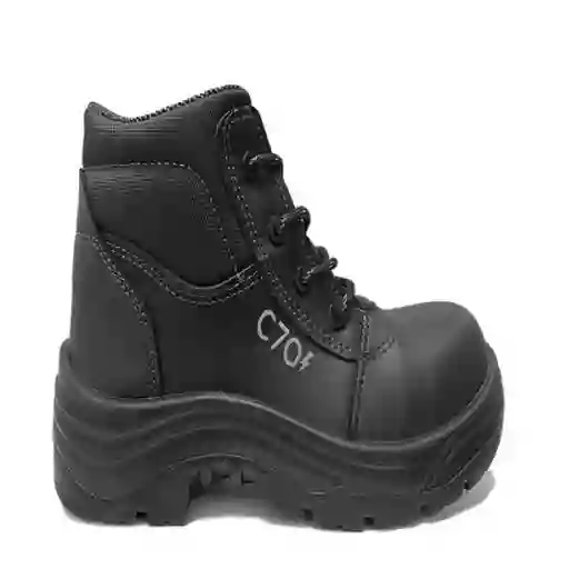 Calzado 70 Botas Micro Negra Con Puntera de rh Talla 41