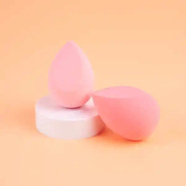 Esponja de Maquillaje Peach Pink Miniso