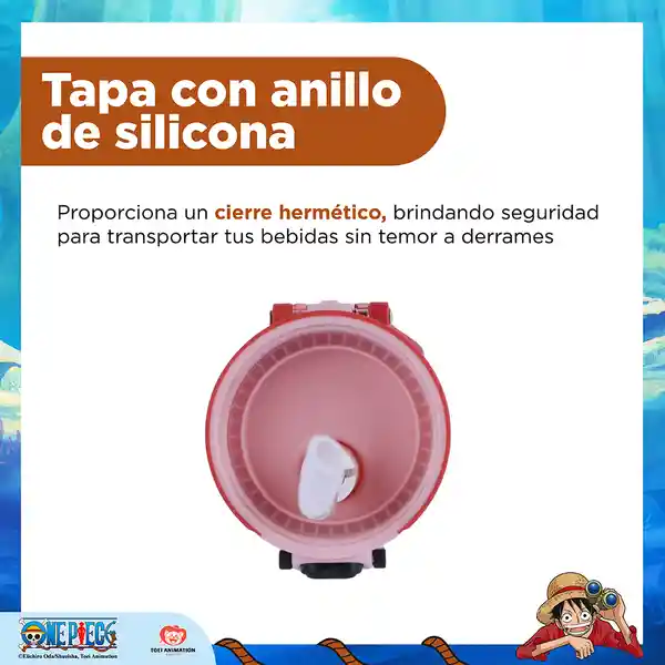 Botella de Con Asa Serie One Piece Luffy Miniso