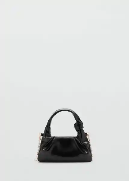 Bolso P Agata Negro Talla 99 Mujer Mango