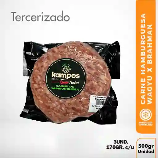 Kampos Carne Hamburguesa Wagyu x Brahman