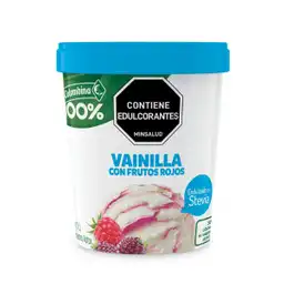 Colombina Helado Vainilla Con Frutos Rojos Stevia