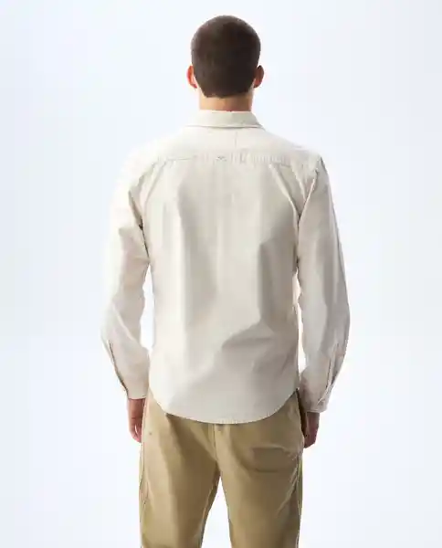 Camisa Hombre Gris Talla L 811G500_GRI134108 Americanino