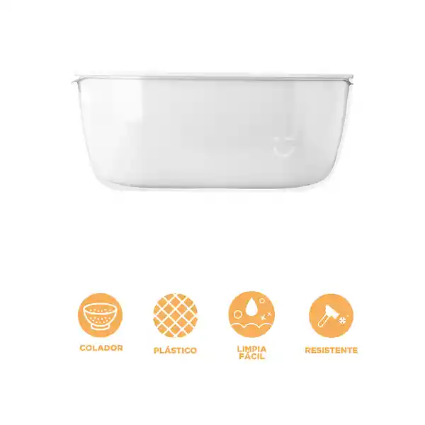 Colador de Cocina Serie Silvery Grey Miniso
