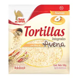 Haz De Oros Tortillas Integrales de Avena