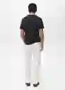 Camiseta Chelsea Navy Talla S Hombre Mango