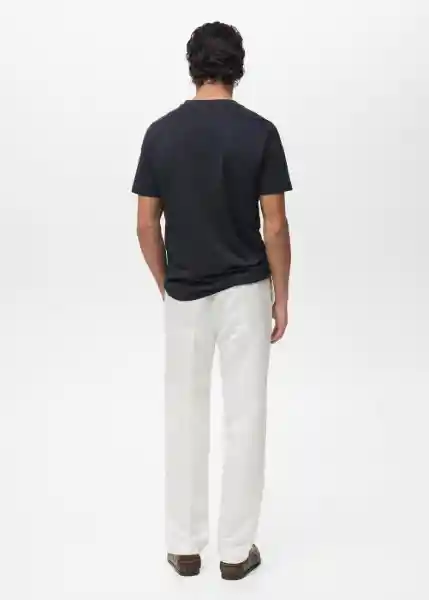 Camiseta Chelsea Navy Talla S Hombre Mango