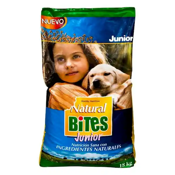 Natural Bites Junior Alimento Seco Para Perro