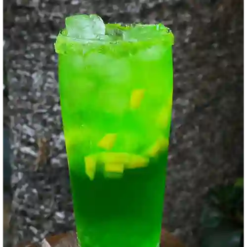 Soda de Manzana Verde y Mango Biche