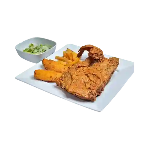 Medio Pollo Broaster
