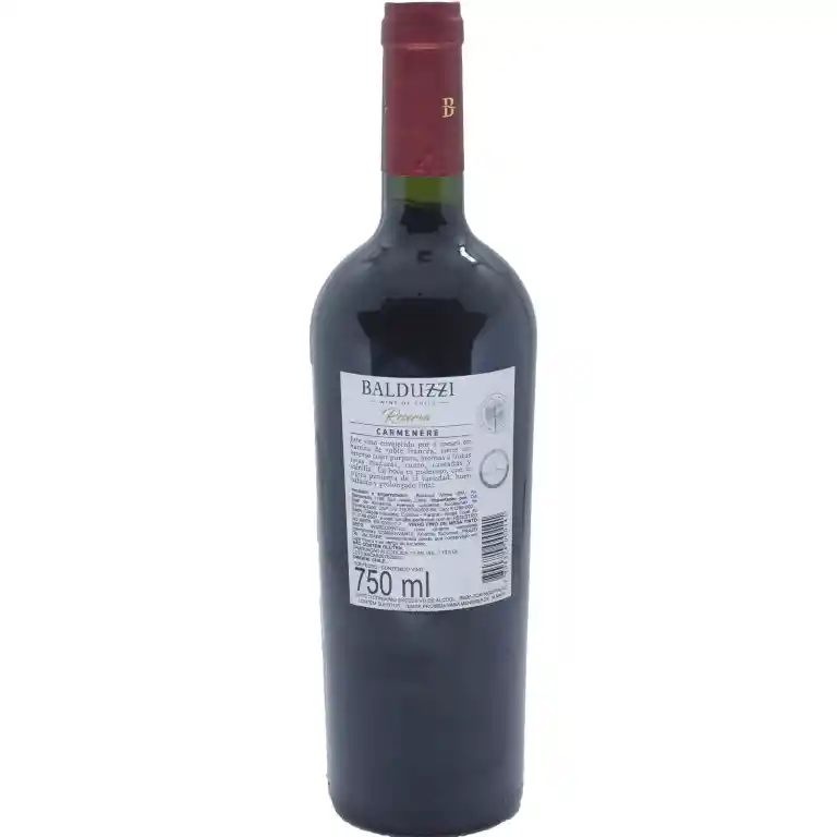 Balduzzi Vino Tinto Reserva Carmenere