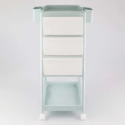 White Drawer Carro Organizador 42 x 46 x 89 cm