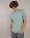 Camiseta Hombre Azul Talla MEDIUM 4290395 American Eagle