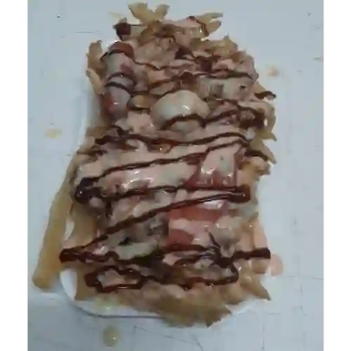 Combo con Pollo Mechado