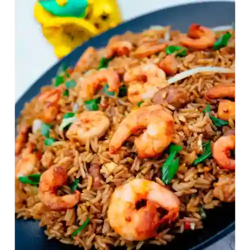 Arroz Chino Personal + Camarones