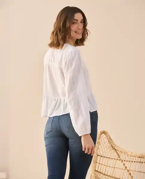 Camisa Beige Natural Medio Talla S 611G020 Esprit