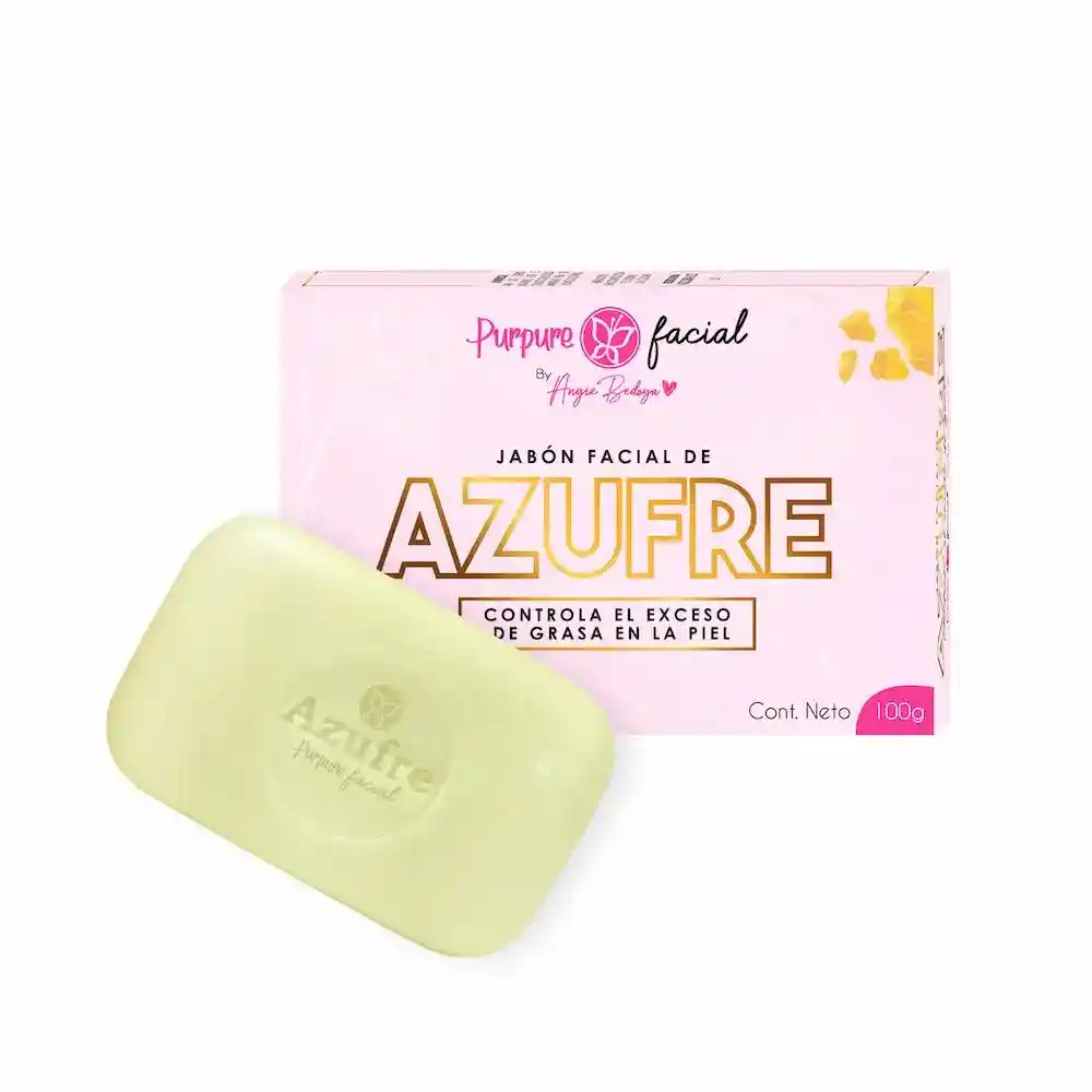 Jabón Facial De Azufre – Purpure Facial