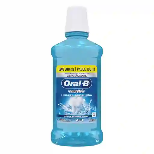Enjuague Bucal 4en1 Oral-B Complete 500 ml