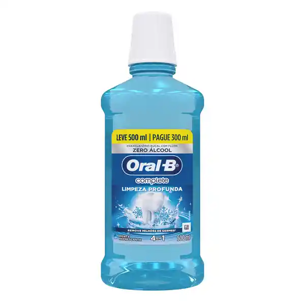 Enjuague Bucal 4en1 Oral-B Complete 500 ml