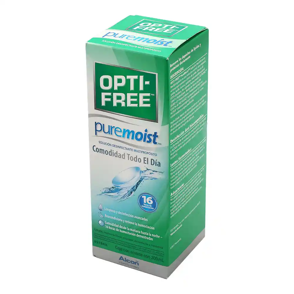 Opti Free Solución Multiproposito para Lentes de Contacto
