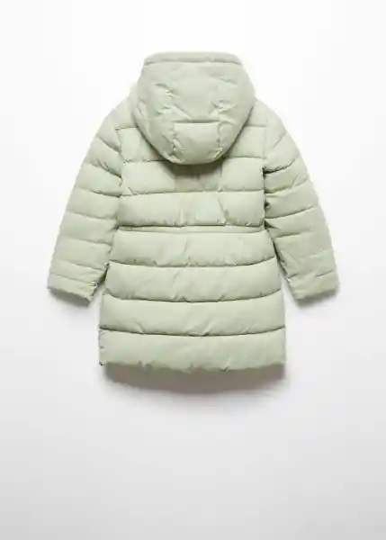 Abrigo Anorak Alilong5 Verde Talla 09 Niña Mango