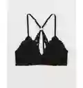 Brasier Bralette Aerie Mujer Negro Talla Large American Eagle