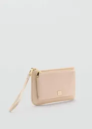 Monedero G Nil Off White Talla 99 Mujer Mango