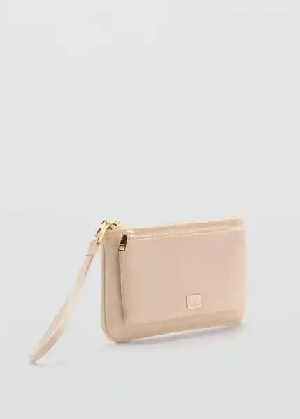 Monedero G Nil Off White Talla 99 Mujer Mango