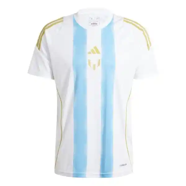 Adidas Camiseta Messi Tr Jersey Fútbol Hombre Blanco Talla L