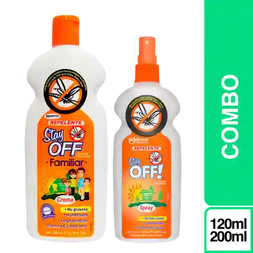 Combo Gratis Stay Off! Adultos + Crema 200 mL