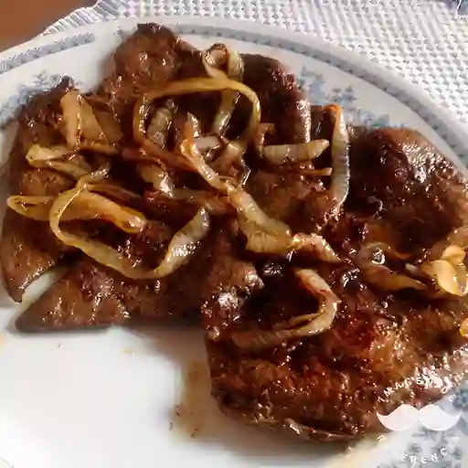 Higado Encebollado