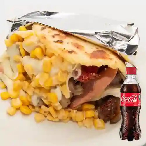 Combo Arepa Campesina +Cocacola Orig 400ml