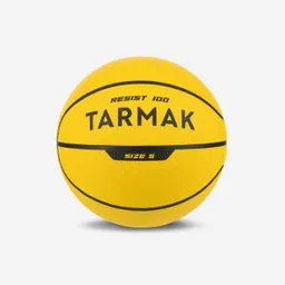 Tarmak Balón de Baloncesto Amarillo Talla 5 R100