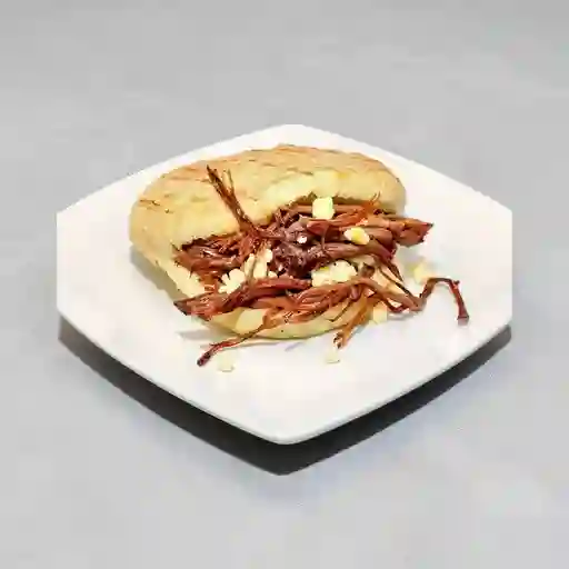 Arepa Sobrebarriga Al Gratín