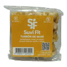 Suvi Fit Turrón Con Miel de Yacon Surtida Rosada